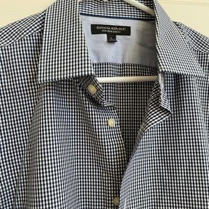 Men’s Banana Republic Slim Fit Button Up Shirt L